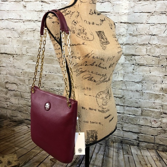 TORY BURCH WhipStitch Logo Swingpack Handbag - Picture 7 of 8